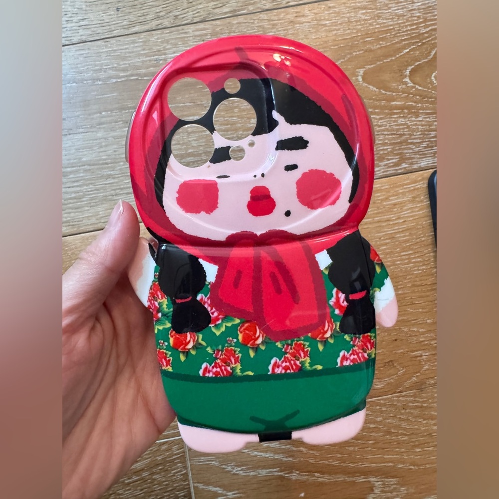 used Cute Light-Up Doll iPhone Case for iphone 13pro